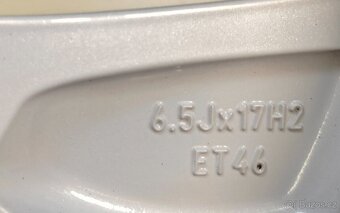 ALU disky 5x112 Et46 6,5Jx17 57,1 4ks na VW, Škoda, Seat - 8