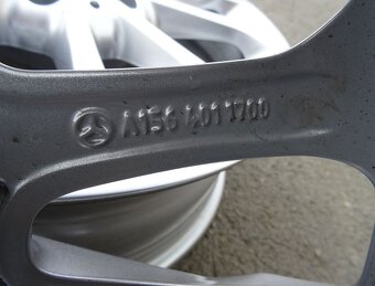 Disky originál Mercedes 17", rozteč 5x112,ET 38, šíře 6,5J - 8
