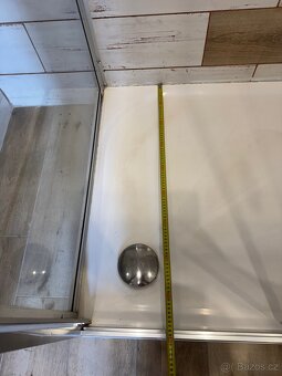 Sprchový kout (vanička a zástěna) 90x120 - 8