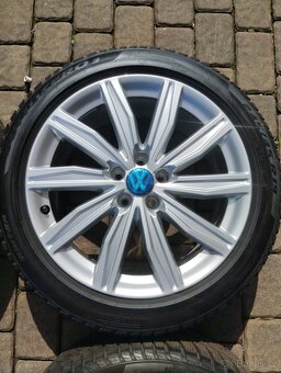 ALU KOLA AUDI / VW 5X112 R19 SADA KOMPLET ZIMA - 8