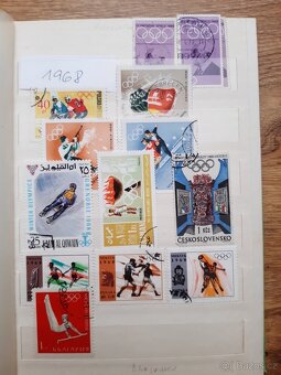 Album známek - olympijské hry 1920 - 2002 - 8