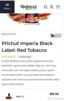 Nové tabakové arómy IMPERIA - 8