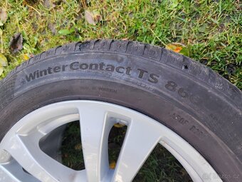 Zimní 5x112 r16 Continental 205/55/16 Škoda VW - 8