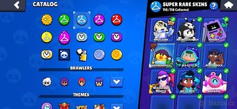 Brawl stars účet 95k trophy, 2 prestige, 3Xmasters - 8