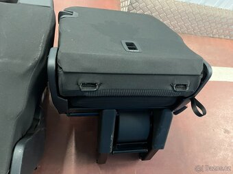 Druhá řada sedačky Transporter Caravelle T5 T6 dvoje šoupačk - 8