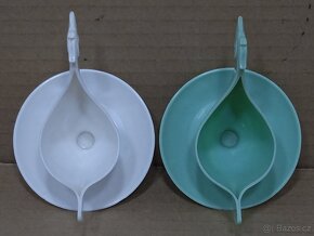 Slepička - 2x Retro stojánek na vajíčka - 8