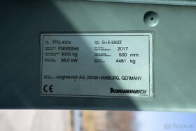 Vysokozdvižný vozík Jungheinrich TFG 430s (VV0061) - 8