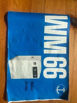 Elektrická pračka wm 66 - retro pračka- stará pračka - 8