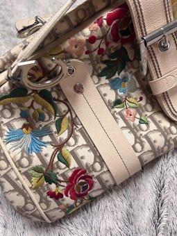 Kabelka Dior sběratelský kousek detective floral - 8