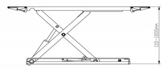 NŮŽKOVÝ ZVEDÁK CARLIFT CR3000 - 8