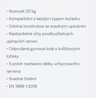 Stupátko ke kočárku zopa - 8