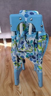 Skládací cestovní postýlka pro panenky - 8