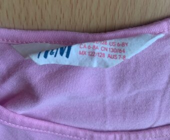 Letní šaty H&M š kočkou,králíčkem - 8