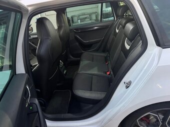 TOP SKODA OCTAVIA 3 RS laser white DSG + Webasto - 8