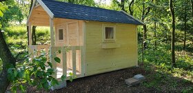 Velký dětský dřevěný zahradní domek - 8
