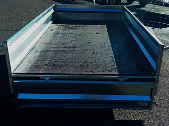 1300Kg brzděný přívěsný vozík 3,0m x1,50, svařovaný rám - 8