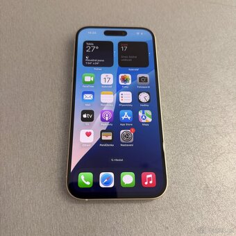 iPhone 15 128GB žlutý, bez škrábance, 12 měsíců záruka - 8