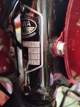 Jawa 250 pérák s TP a SPZ výměna ... - 8