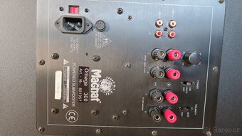 Aktivní subwoofer Magnat - Omega 300 dálkové ovládání - 8