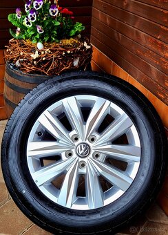 alu R17 5x120 orig. VW Crafter, pneu 235/60C, ako NOVÉ - 8