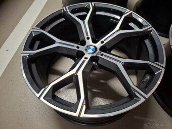 Originál sada 21" BMW G05, X5, X6 style 741M - TOP - 8