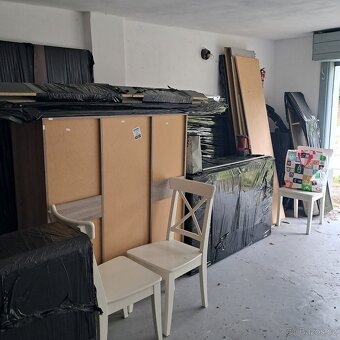 Postel komoda posuvná skříň lavice - 8