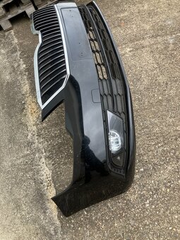 predni naraznik skoda superb ii 13-15 cerny maska - 8