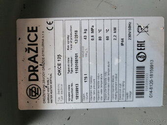 Boiler Dražice OKCE 125 litrů - 8