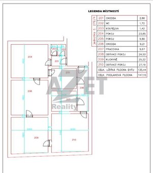 Prodej, byt 4+kk, 132 m2, Opava-Předměstí, ul. Pivovarská - 8