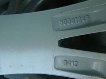 Celoroční alu sada disky kola originál Fiat 4x98 7Jx16 ET31 - 8