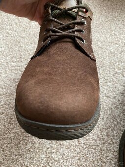 Nové pánské kožené boty Baťa se zateplením - č. 42 - 8
