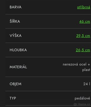 Odpadkový koš TRIO - 8