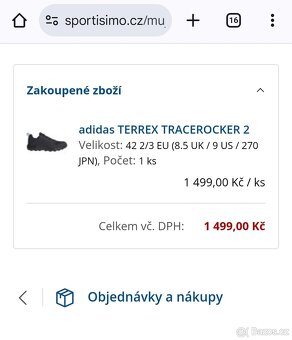 Trekové boty Adidas,  TERREX TRACEROCKER 2 vel. 42 - 8