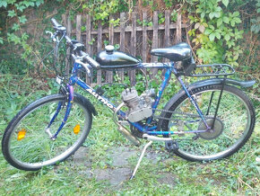 MOTO KOLO MOPED 80ccm cyklo velo PŘÍDAVNÝ MOTOR - 8