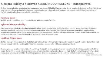 Klec pro hlodavce 115cm s příslušenstvím - 8