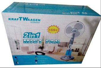 Stojanový ventilátor a zvlhčovač vzduchu s vodní párou - 8