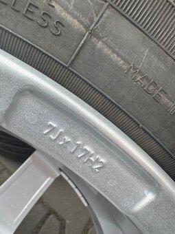 Letní alu kola Dezent 5x112 R17 215/55 - 8