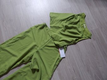 letní kalhotový kostymek vel. XL - 8