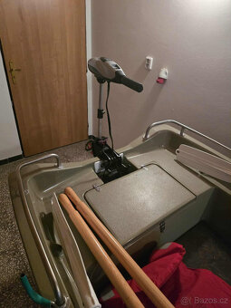 Rybářská loď, pramice TINA II 335 x 125 - 8