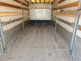 Valníková nástavba s bočnicemi a plachtou - 18 palet - 8