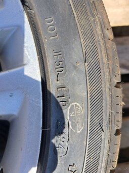 Alu kola Škoda VW, s pneu 205 45 R16, pěkné - 8