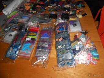 Sady flitrů na obrázky - nové + načaté + 3kusy obrázky-foto - 8