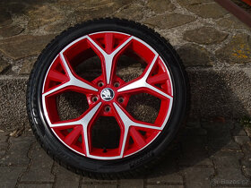 Superb 3 + VW Passat - EXCLUZIVNÍ NOVÁ zimní alu kola 19" - 8