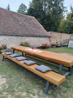 Masivní zahradní set - 8