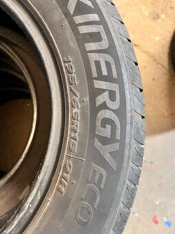 195/65 R15 91H letní pneu Hankook - sada 1.500,- - 8