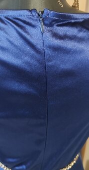 elegantné modré S - 8