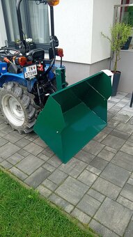 Transportní box manuálne sklápateľný za malotraktor - 8