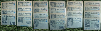 Prodám noviny Záběr - 24 ks - 8