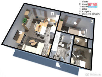 Prodej bytu 2+kk, 40 m², Líšnice - 8