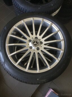 4 ALU KOLA 19” MERCEDES VČETNĚ LETNÍCH PNEU 245/45R19 - 8